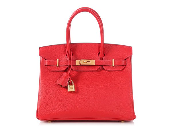 Hermès Rouge Casaque Epsom Birkin 30 $15,000