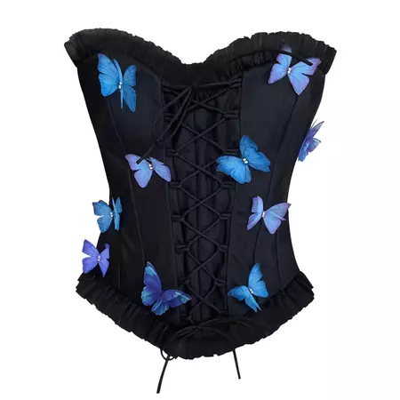 Black Butterfly Corset – Lirika Matoshi