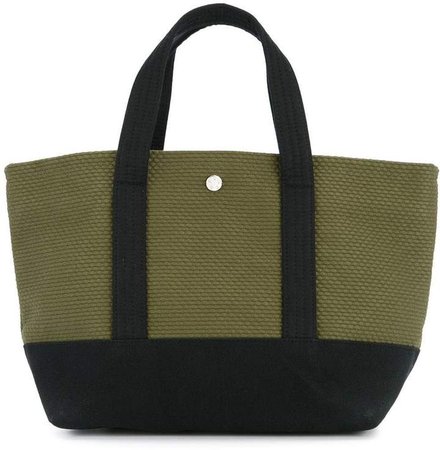 Cabas knit style small tote bag