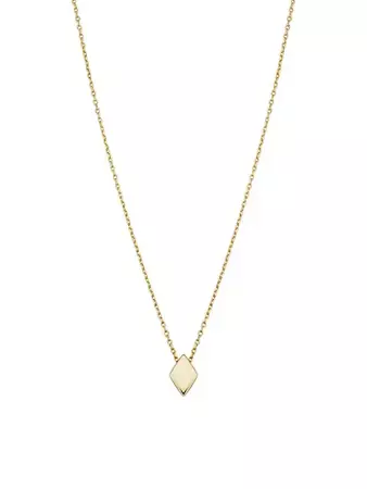 Shop Oradina 14K Yellow Gold Sweet Diamond Pendant Necklace | Saks Fifth Avenue