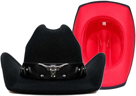 Amazon.com: Kalerona Cowboy Hat for Women & Men : Everything Else