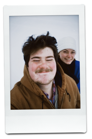 snow day Polaroid