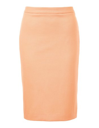 Skirt, pastel orange, orange | MADELEINE Fashion