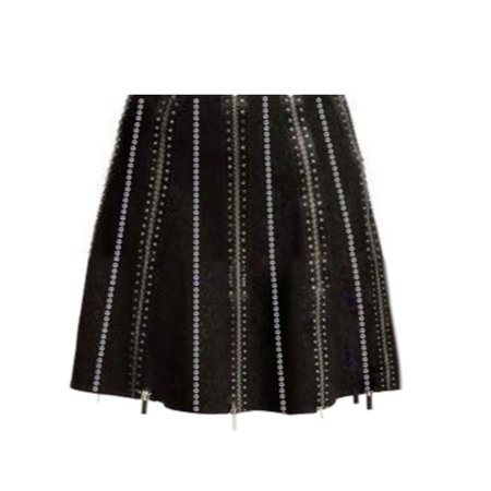 Christopher Kane Crystal Zip Skirt