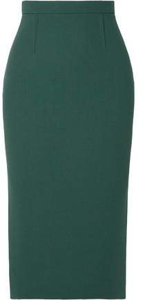 Arreton Wool-crepe Pencil Skirt
