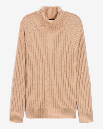 Ribbed Turtleneck Sweater | Express