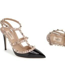 Valentino shoes women Pump high heels, Black And Nude | eBay