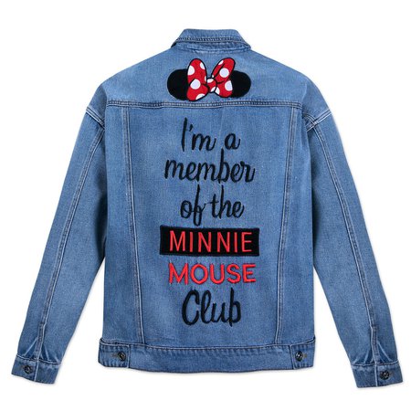 Minnie Mouse Club Denim Jacket for Women