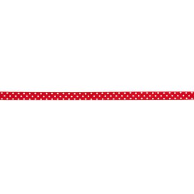 3/8" Grosgrain Swiss Dot Ribbon Red - Discount Designer Fabric - Fabric.com
