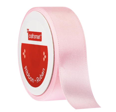 Craft Smart 7/8" Satin Ribbon - Pink