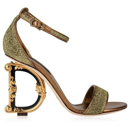 Dolce and Gabbana | Baroque Heeled Sandals