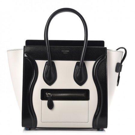 Celine black and white bag