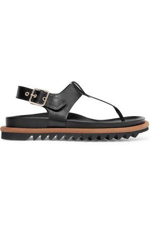 Dries Van Noten | Leather sandals | NET-A-PORTER.COM