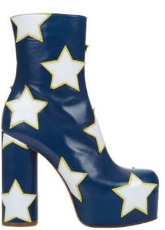 star platform boots