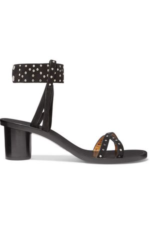 Isabel Marant | Joakee studded suede sandals | NET-A-PORTER.COM