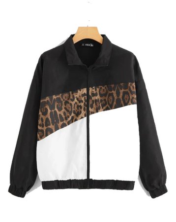 cheetah track jacket