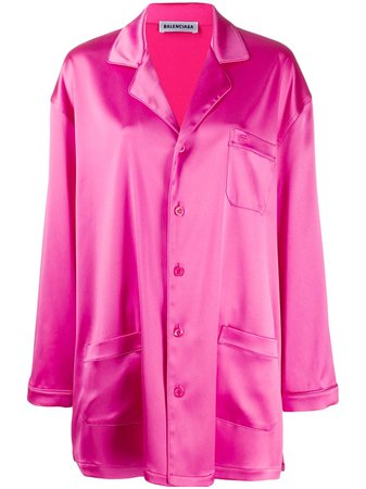 Balenciaga Pajama Pocket Shirt - Farfetch