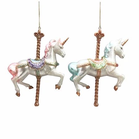 carousel horses christmas tree ornaments
