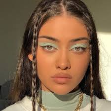 pastel green makeup - Google Search