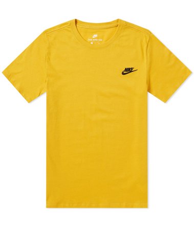 yellow nike t-shirt
