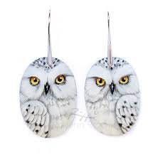 owl earrings - Google Search
