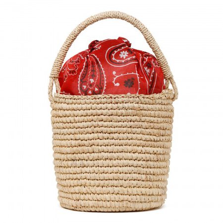 alanui-beige-raffia-mini-bucket-bag-with-red-bandana.jpg (500×500)
