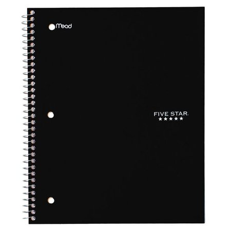 FiveStar 1 Subject Wide Ruled Solid Spiral Notebook : Target