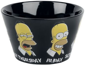 Homer's Week Bowl | Simpsons Cereal bowl | EMP