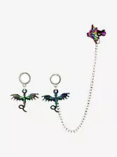 Disney Pocahontas Compass Earrings With Cuff