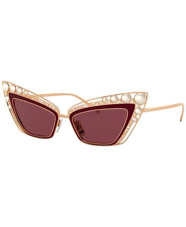 Dolce&Gabbana Women's Sunglasses, DG2254H 53 - Macy's