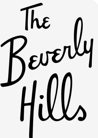 Beverly hills hotel travel poster