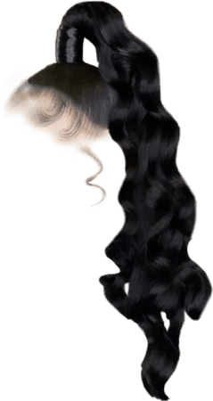 Download Hair Wig Wigs Freetoedit - Black Wigs Png, Transparent Png - uokpl.rs
