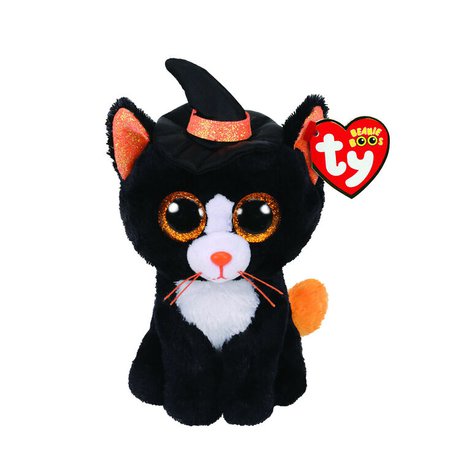 Ty Beanie Boo Small Witchie the Cat Plush Toy | Claire's US