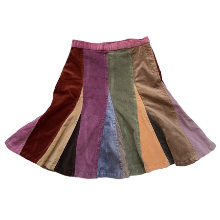 Iconic Uttam London multicolor patchwork skirt,... - Depop