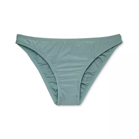 Women's Cheeky Bikini Bottom - Xhilaration™ Chambray : Target