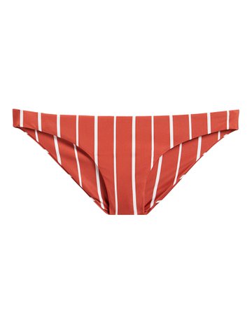 Adobe Striped Bikini Bottom