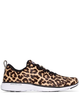 APL: Athletic Propulsion Labs Iconic Pro leopard print sneakers