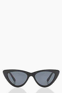 Slim Extreme Cat Eye Sunglasses