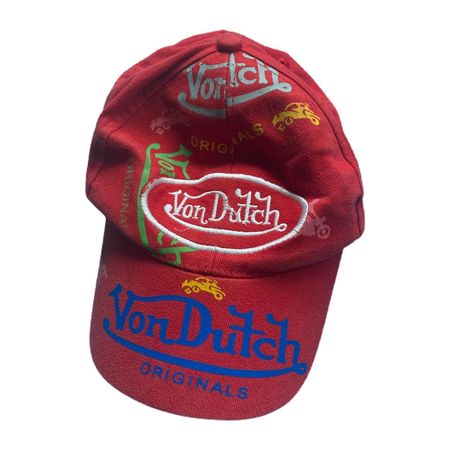 VON DUTCH 😍 ultimate y2k dream🍒 Iconic red cap... - Depop