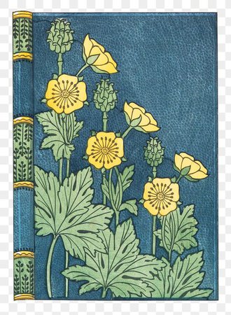 art nouveau book cover