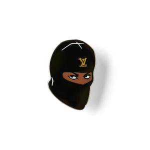 Beyoncé Lv Ski Mask Enamel Pin