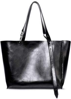Textured-leather Tote