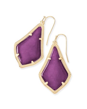 purple earring - Google Search