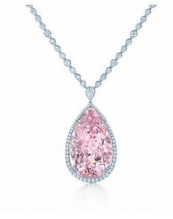 Tiffany And Co "Pink Diamond Necklace" from the 2013 Blue Book Collection ($