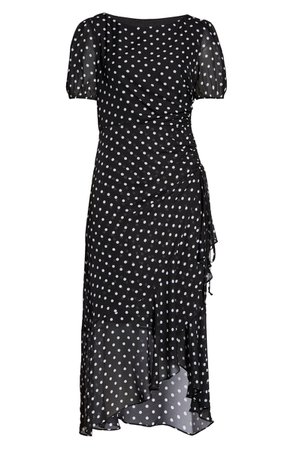 Julia Jordan Dot Print Chiffon Dress | Nordstrom