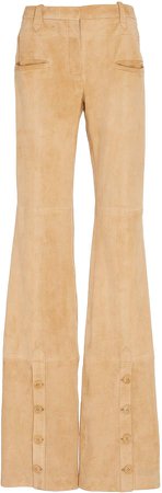 Ned Flared Suede Trouser