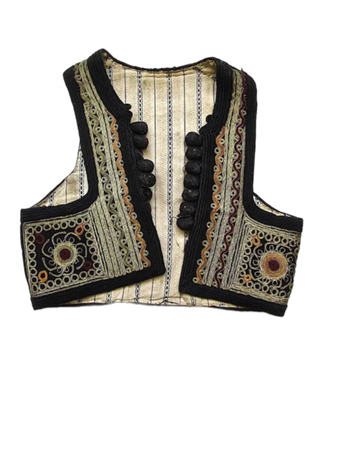 vintage embroidered vest