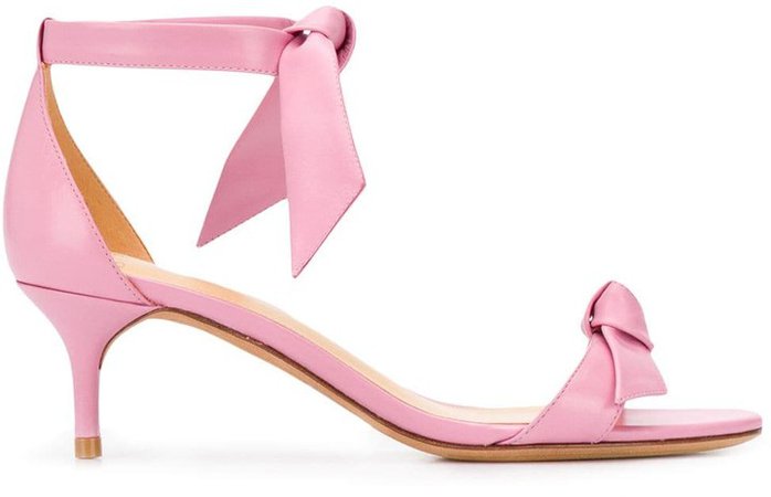 Bow Detail Low Heel Sandals