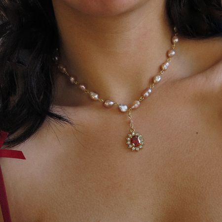 Amor" Lariat Necklace Howl Jewelry