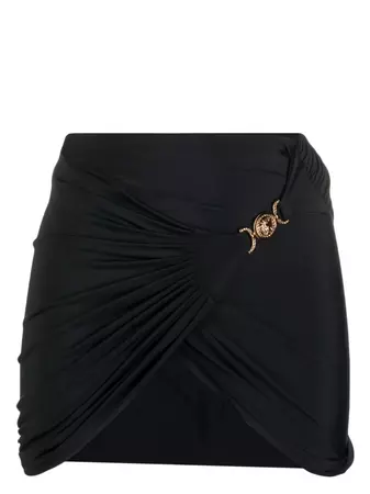 Versace Medusa Wrap Skirt - Farfetch